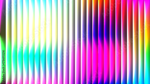 Colorful Abstract Background Design with Light, Shadow, and Vertical Lines. uturistic neon wave pattern, modern digital energy texture design, minimal tech motion wallpaper illustration