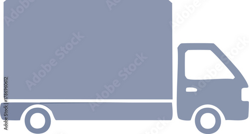 Cargo Truck Vector Illustration Safe Transportation of Goods