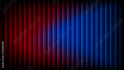 Synthwave Retro Futuristic Background: Dynamic Neon Grid, Glowing Data Streams and Holographic Vertical Lines on Dark Texture