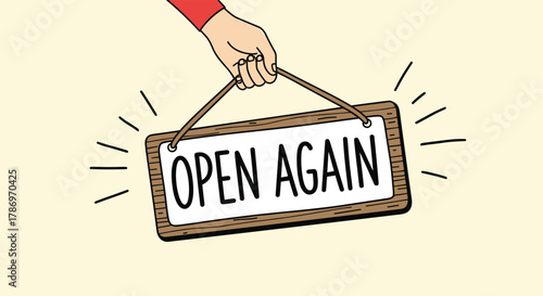 Hand holding a wooden sign that says \ "Welcome Home".