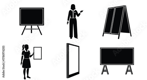 Marketing display signs and presentation boards for advertising needs