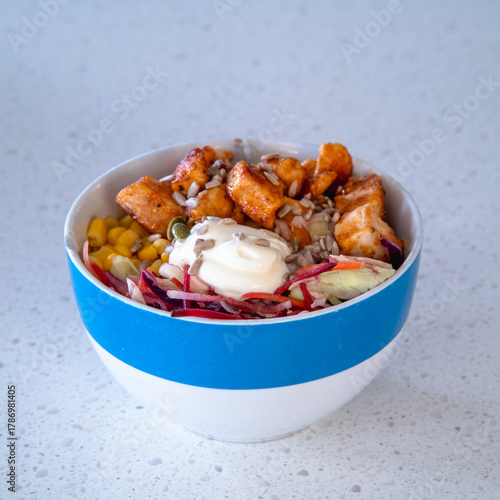 Mexi Fried Chicken Bowl