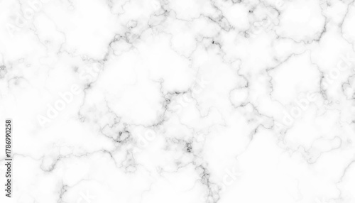 White Marble Stone Texture with Soft Gray Veins