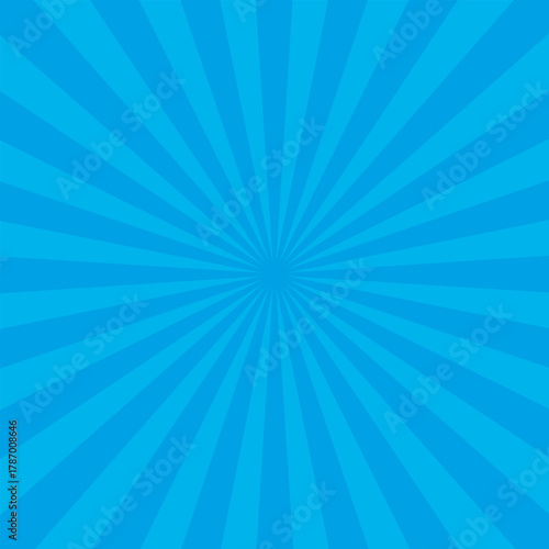 放射状に広がる集中線の背景イラスト