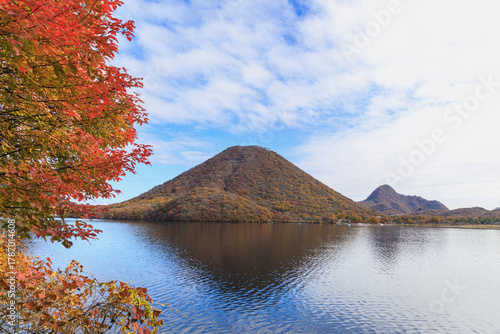 榛名山　榛名富士　紅葉