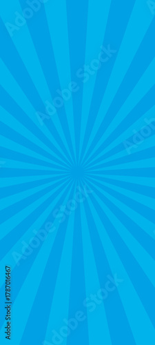 放射状に広がる集中線の背景イラスト