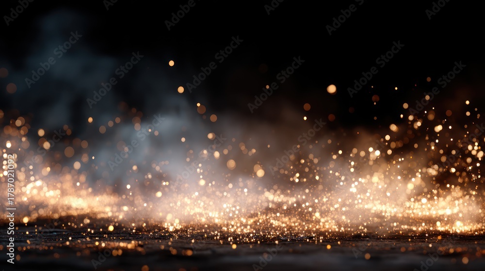 Naklejka premium Welding sparks background