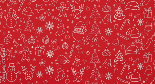 Festive Christmas Pattern