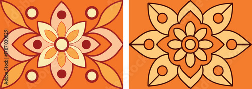 floral pattern illustration, decorative flower artwork, ornamental design vector, abstract floral art, mandala flower drawing, geometric flower design, creative decor illustration, elegant flower vect