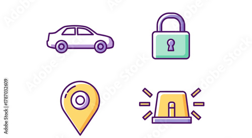 Ensure car safety with vehicle security features and location tracking