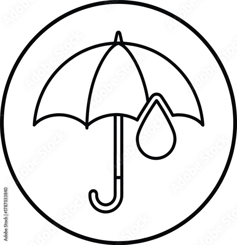 Umbrella Protection Icon