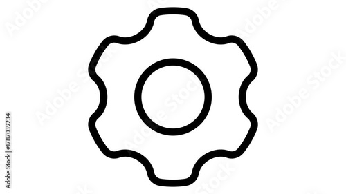 setting gear icon animation