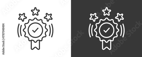 Brand Awareness Icon Set Vector Collection Isolated In Black And White