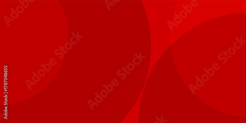Bubble art abstract red and black color background trendy