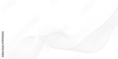 Modern abstract wave digital geometric technology. Abstract line wave gradient poster background vector.	