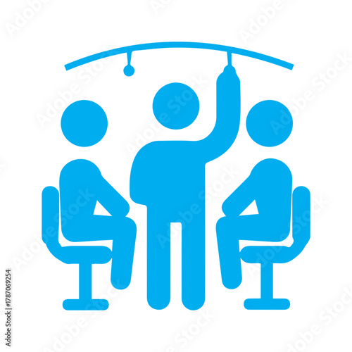 Subway Passengers Icon