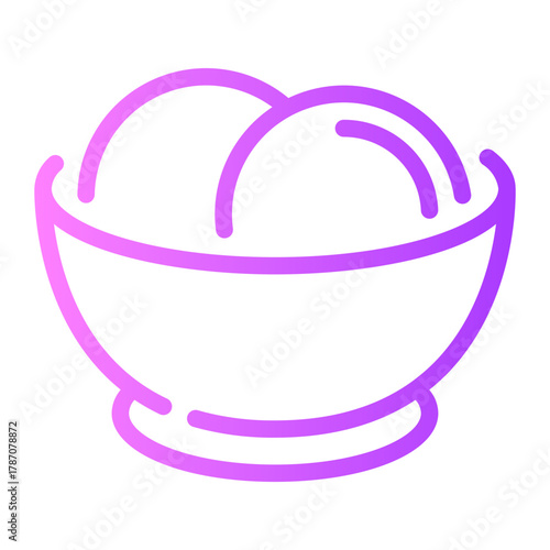 dough gradient icon