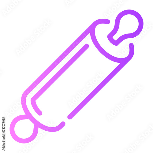 rolling pin gradient icon