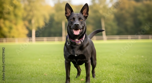 portrait of a german shepherd