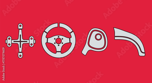 Customize your ride with these sleek automotive design elements today