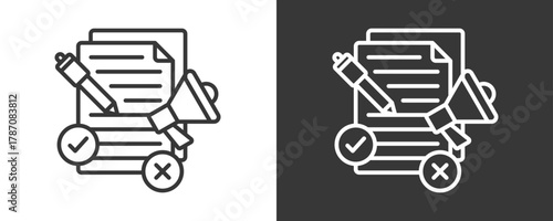 Editing Icon Set Vector Collection Isolated In Black And White