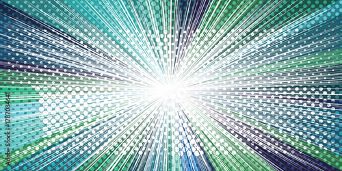 スクリーントーン　青　模様　背景