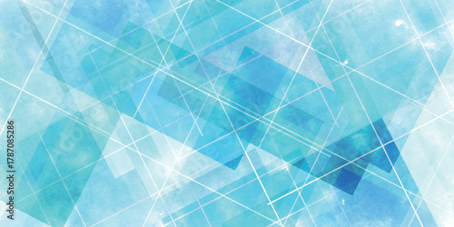 青　和柄　水色　模様　背景