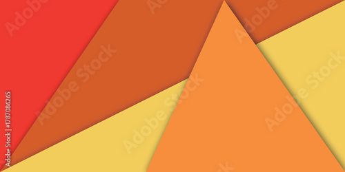 幾何学　立体　カラフル　模様　背景