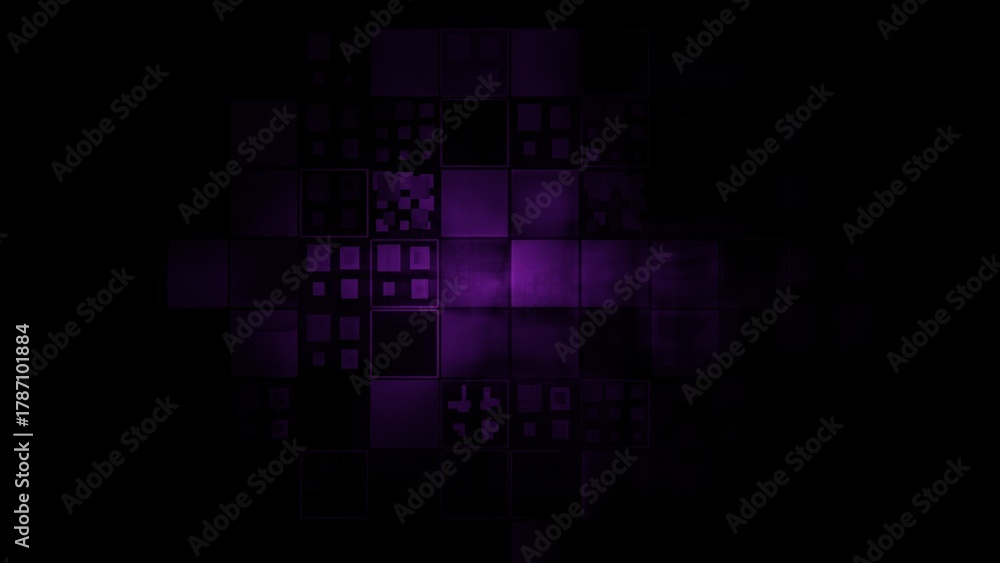 Obraz premium Abstract purple pattern background grid, dark, design abstract