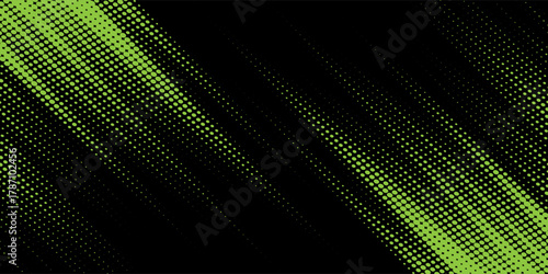 green black brush wrap car sticker pattern abstract banner sporty lines black green color combination grunge brush modern pattern racing motorsport vector design.