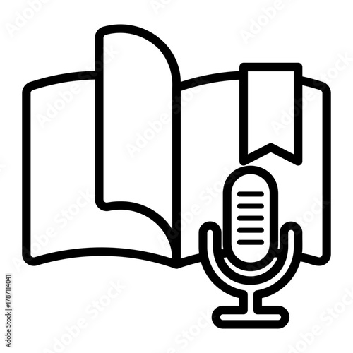 microphone Line Icon