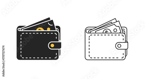 Black and white illustrations of life preservers safety and nautical themes