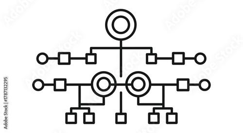 Pedigree chart family tree genealogy diagram inheritance genetics line