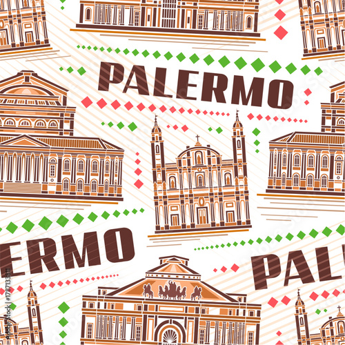 Vector Palermo Seamless Pattern