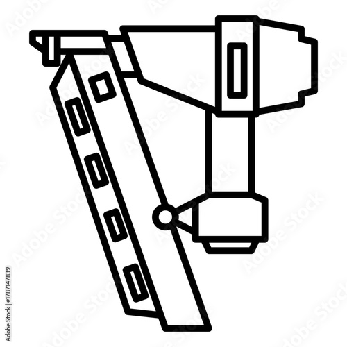 Nail gun icon