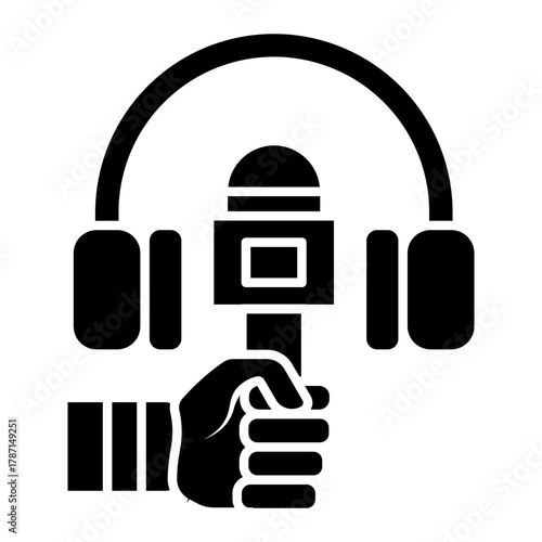 broadcast Solid icon