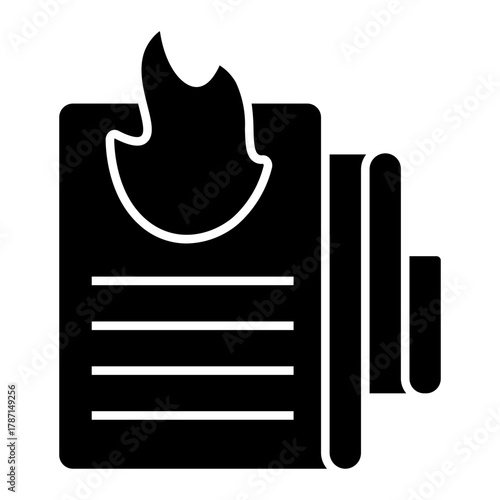 breaking news Solid icon