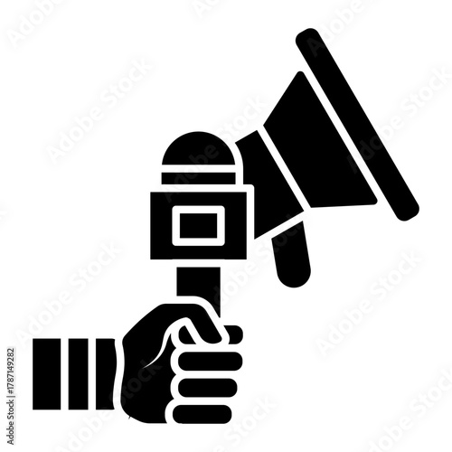 broadcast Solid icon