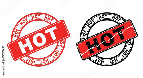 Bold hot stamp designs create a sense of urgency and excitement