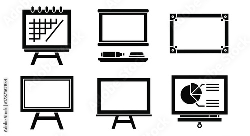 Dynamic presentation boards for business strategy and planning needs