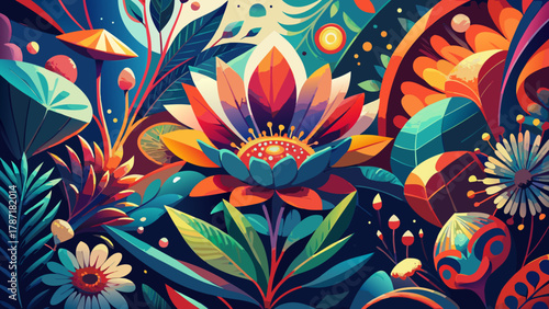 seamless floral background