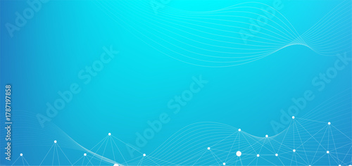 Abstract Technology Network Background  Modern Digital Connectivity Design
