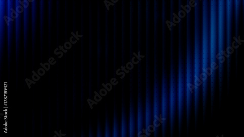 dark black deep blue background abstract vertical stripe glass effect cool glow soft wave and translucent layer