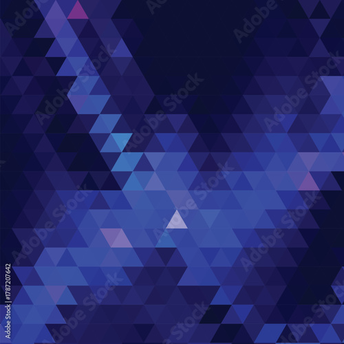 multicolor dark blue geometric rumpled triangular low poly style gradient illustration graphic background. Vector polygonal design for your business. eps 10