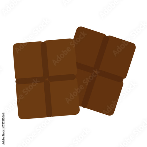 ビーフシチューのルウ　イラスト