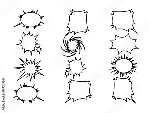 いろいろ吹き出しセット9