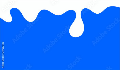 milk splash, milk simple shape for banner background, milk waves, milk splashes for advertising dairy products