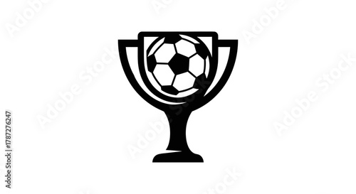 silver trophy cup