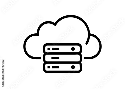 Cloud Server Icon