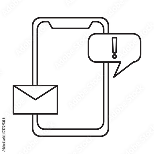 Warning line icon set. Ideal for safety signage, alerts, error messages, and hazard notifications